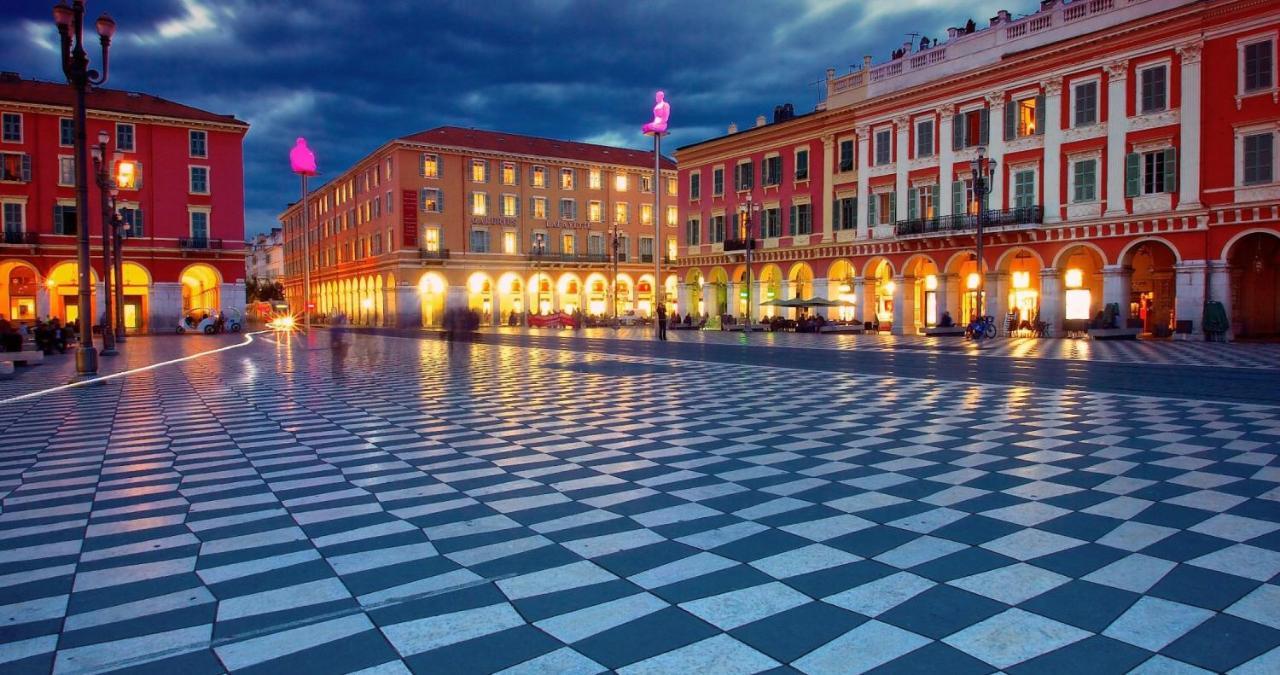 Ferienwohnung Grimaldi Centrale 5 Pers Wi-Fi Ac Nizza Exterior foto