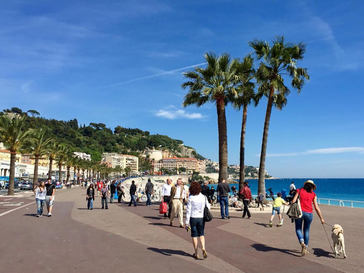Ferienwohnung Grimaldi Centrale 5 Pers Wi-Fi Ac Nizza Exterior foto